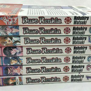 Buso Renkin Viz Shonen Jump Anime Manga Lot Vol 1-7 Nobuhiro Watsuki 2006